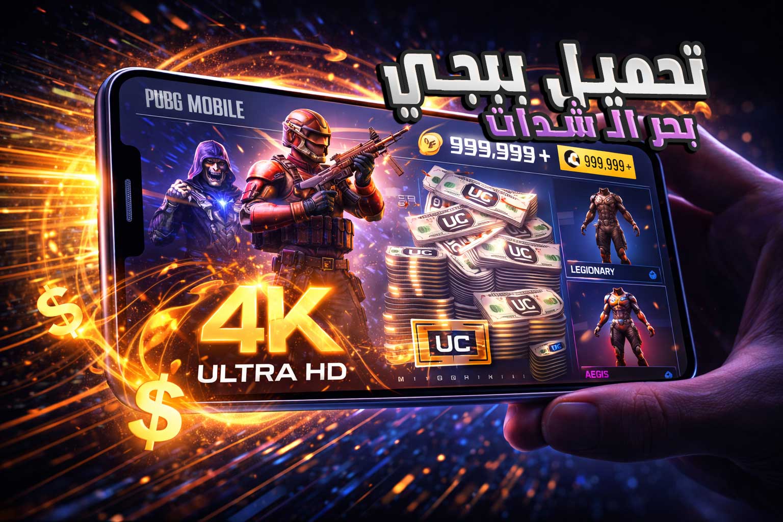 تحميل ببجي مهكرة شدات