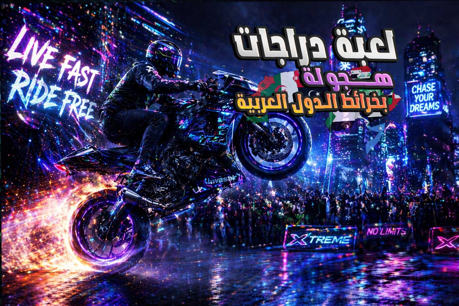 لعبة هجولة دراجات