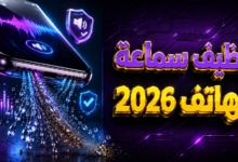 تطبيق تنظيف سماعة الهاتف
