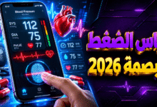 برنامج قياس الضغط بالبصمة